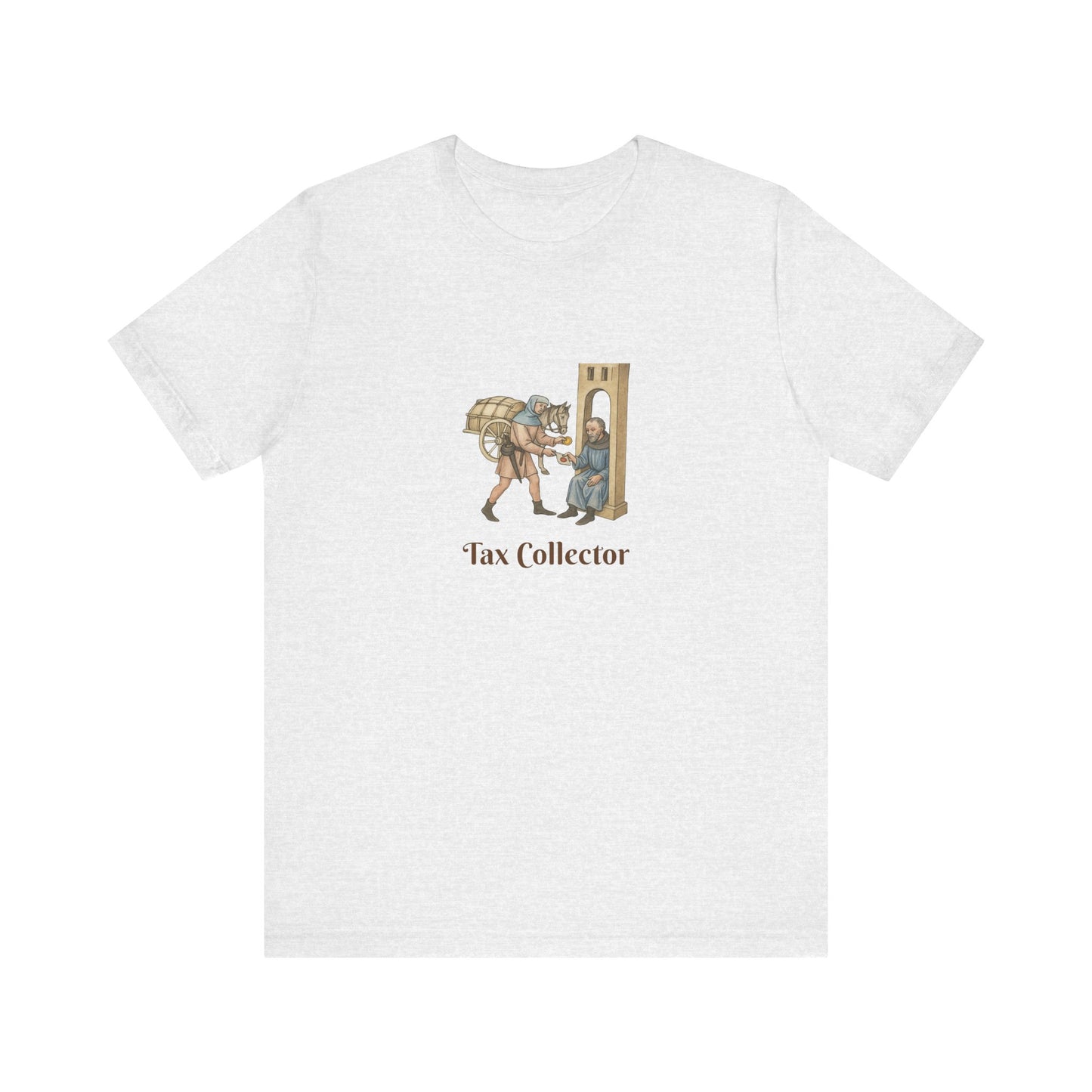 Medieval Career Series,The Tax Collector Manuscript T-shirt