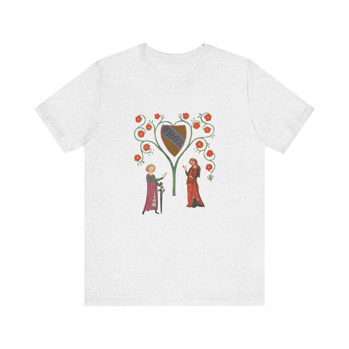 Marginalia Manuscript Romance Art Unisex T-Shirt