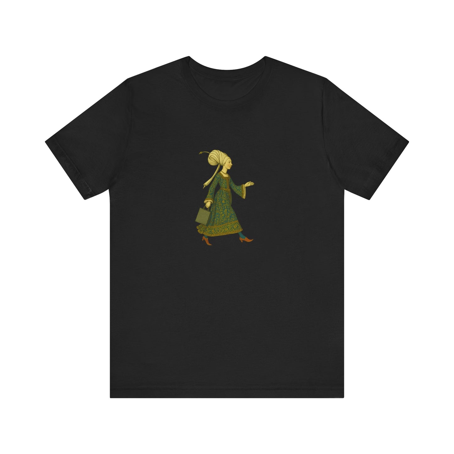 Lady of the Mall – Medieval Fashionista Unisex Heavy Cotton Tee