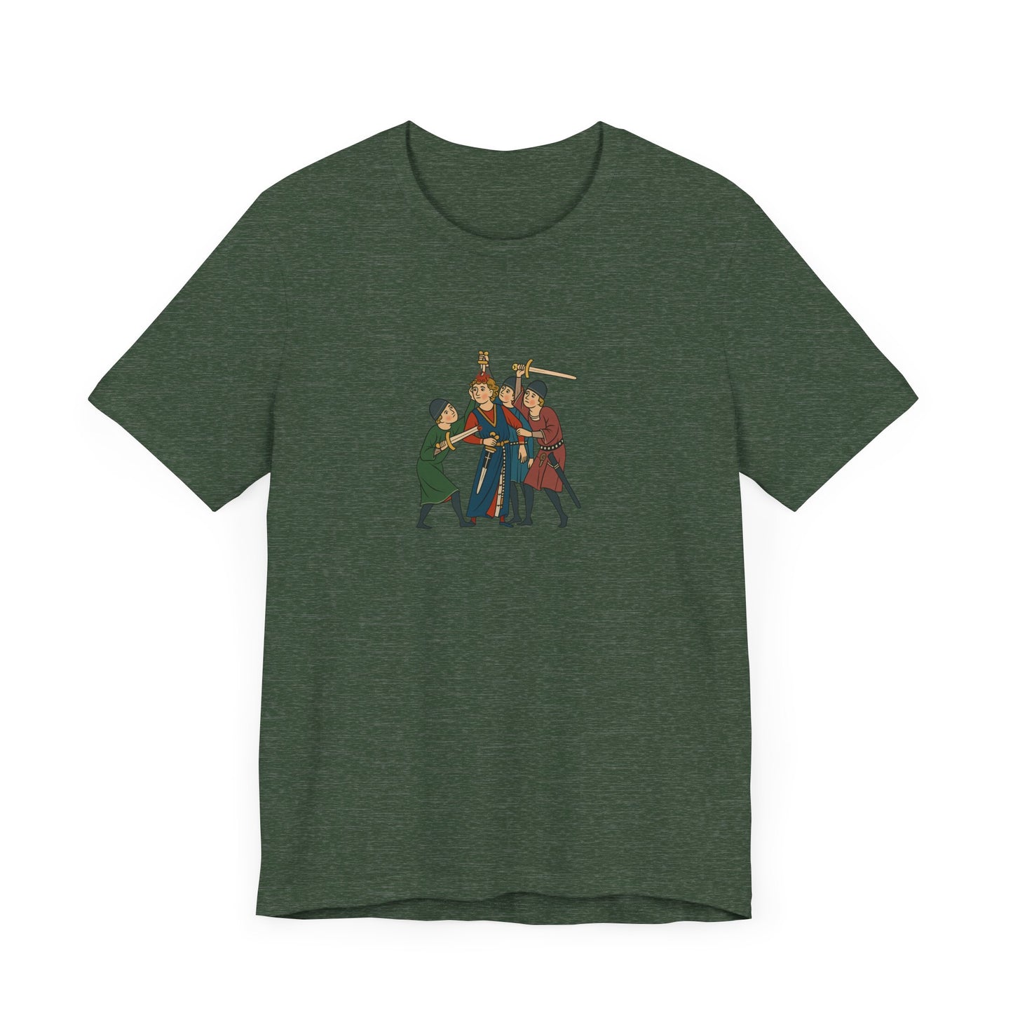 Reinmar von Brennenberg Tapestry, Codex Manesse, Medieval German Art Tee