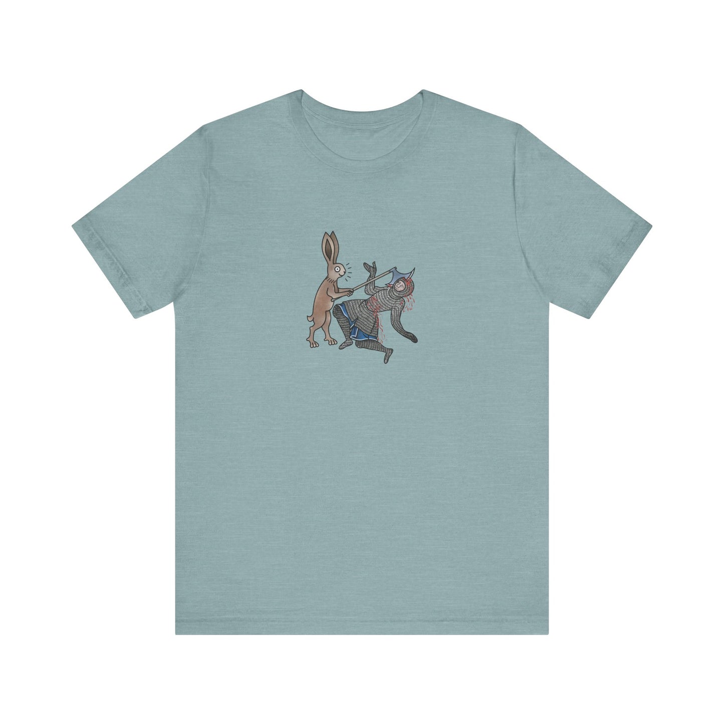 Killer Bunny, Remastered Marginalia Manuscript Art Tee
