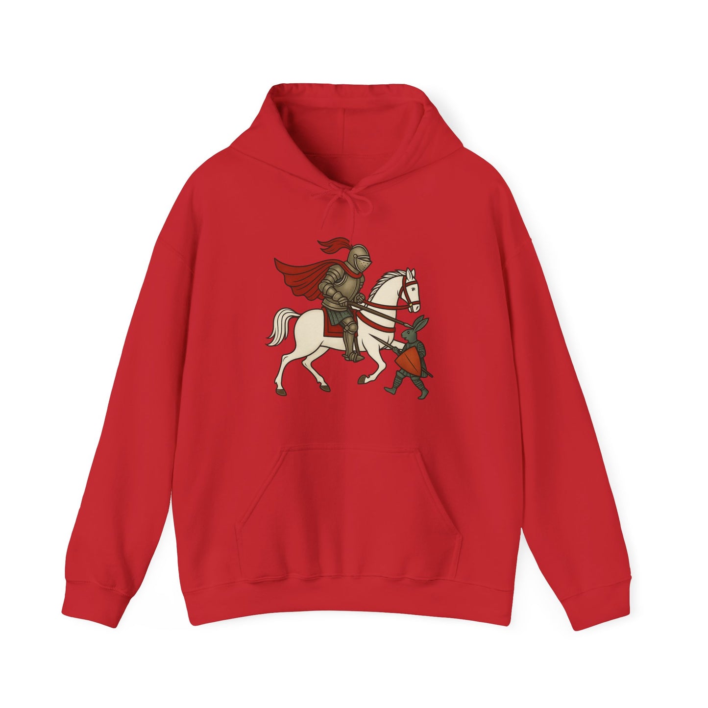 Knight & Hare - Medieval Humor Unisex Hoodie