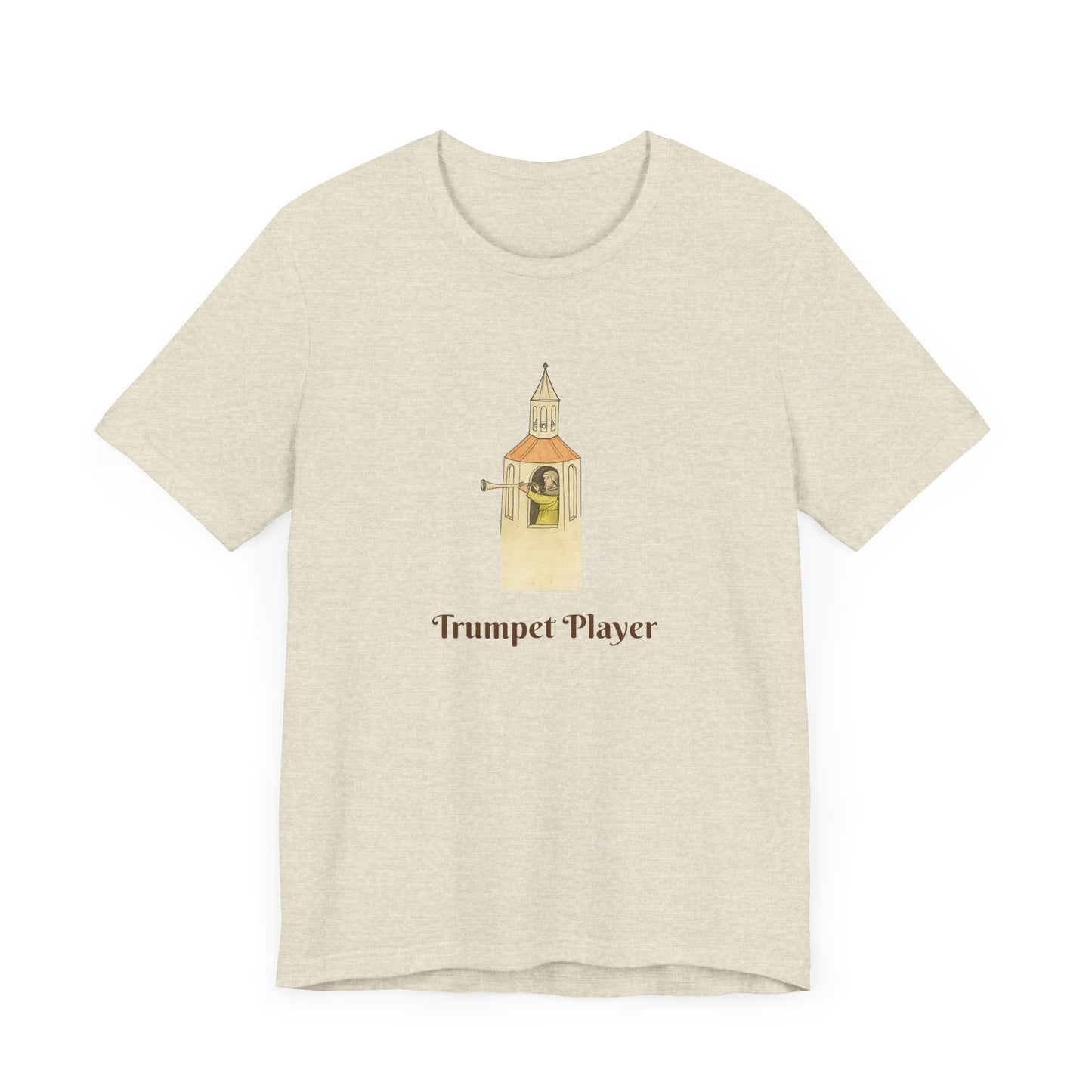 The Trumpet Player, Medieval Career Series, Peter the Bell Tower Herald T-shirt