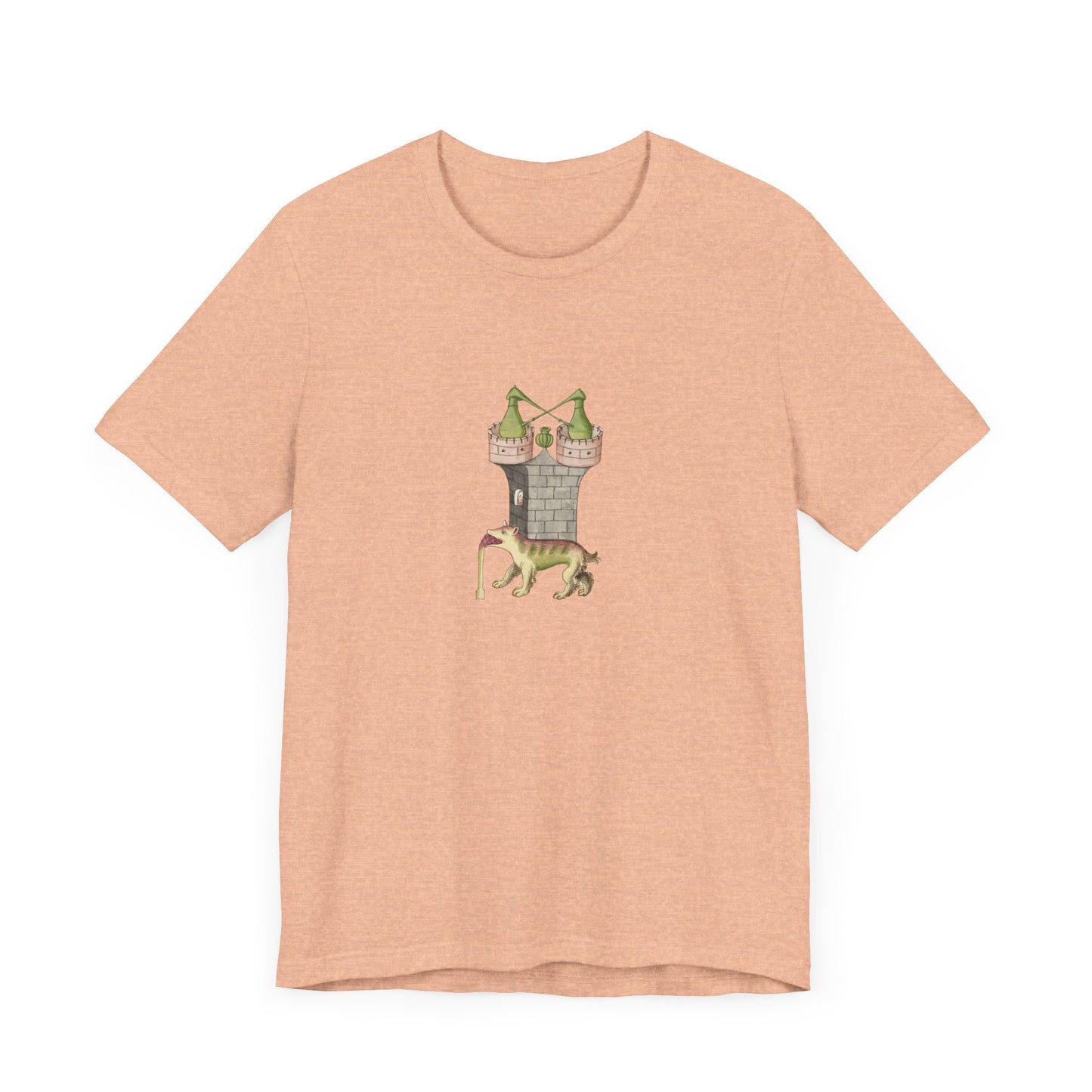 The Alchemical Tower & Vomiting Gold Dog Symbol Tee