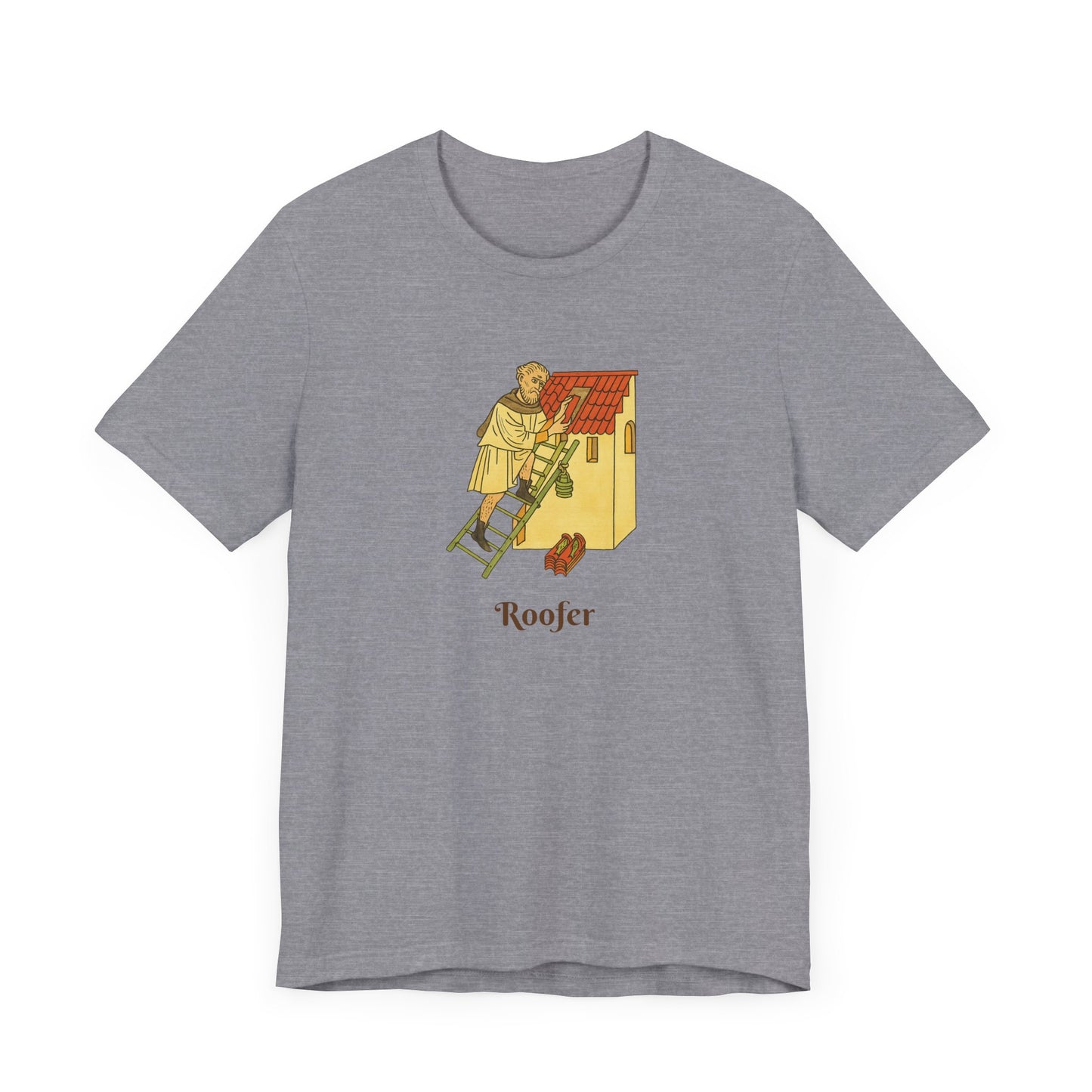 Medieval Career Series, The Roofer T-shirt