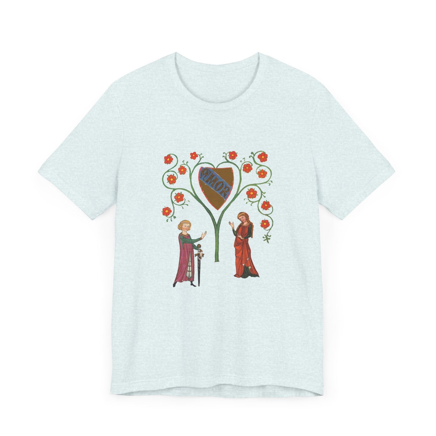 Marginalia Manuscript Romance Art Unisex T-Shirt