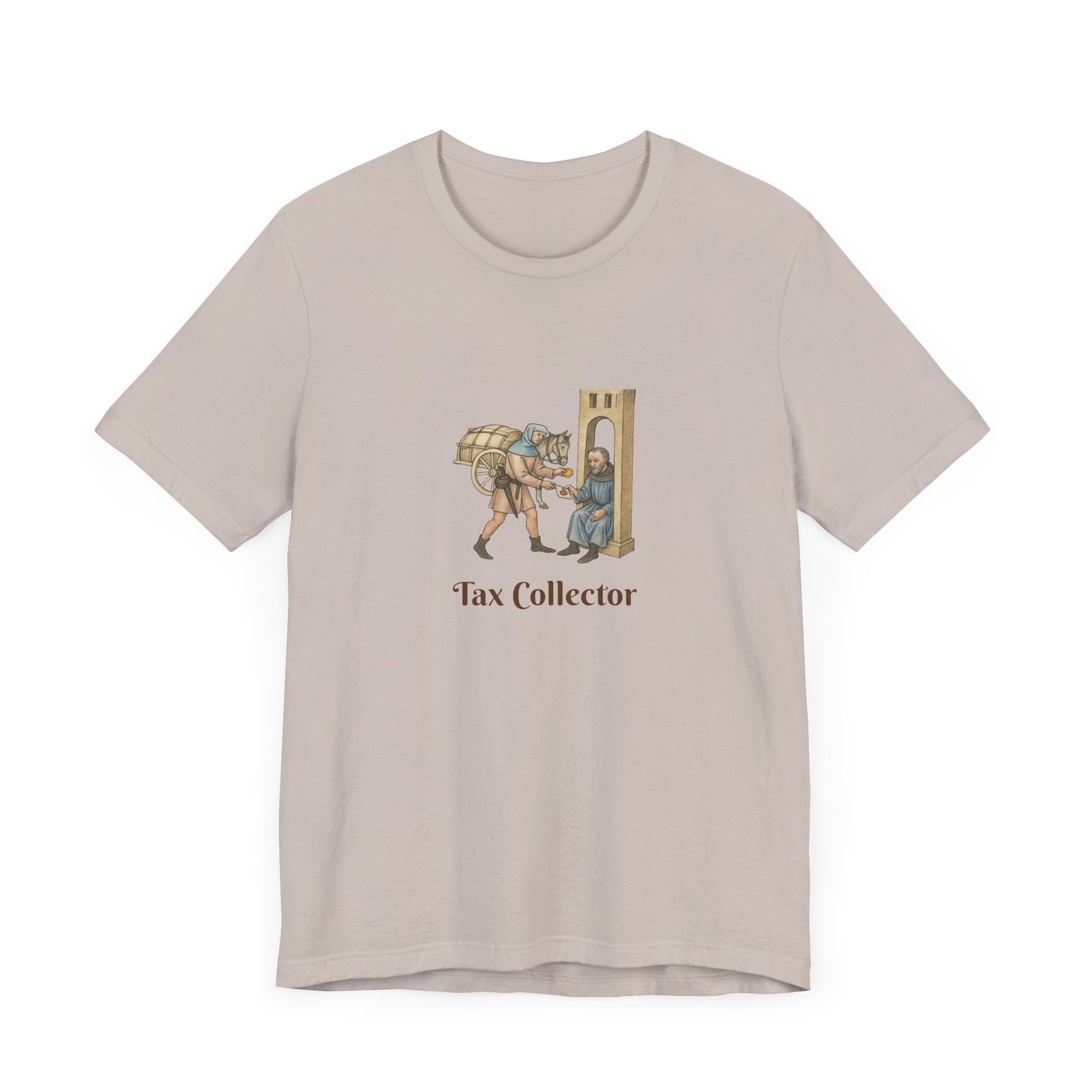 Medieval Career Series,The Tax Collector Manuscript T-shirt