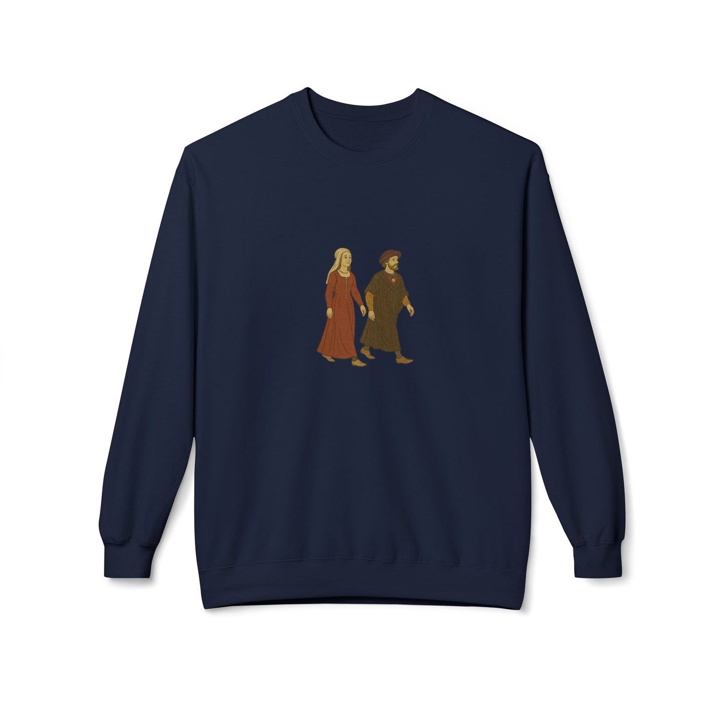 Hanseatic Art, Hansapäevad Medieval Couple Sweatshirt