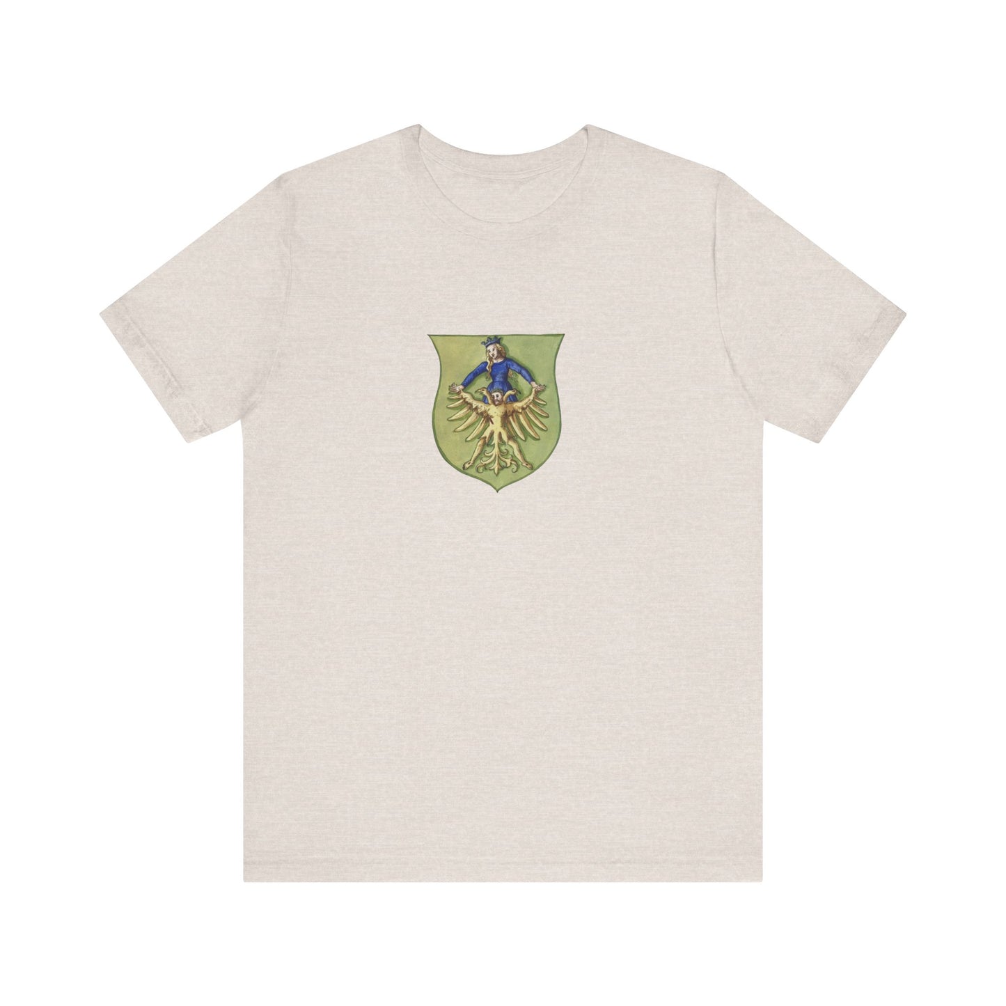The Queen and the Eagle, Alchemical Union Emblem Unisex Tee