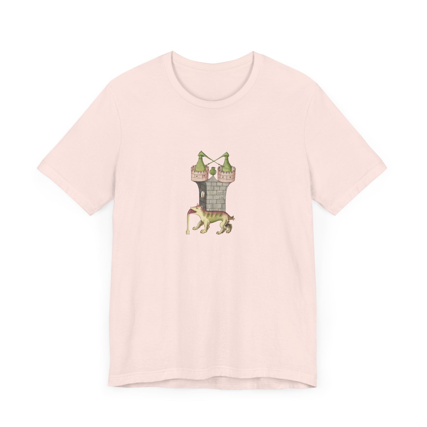 The Alchemical Tower & Vomiting Gold Dog Symbol Tee