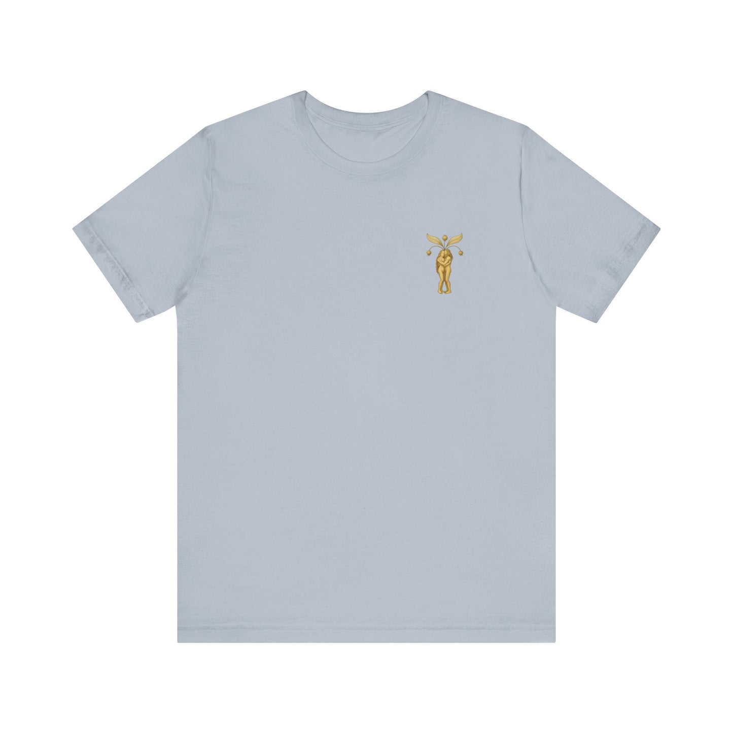 Mandrakes in Love, Mythical Root Romance Unisex Heavy Cotton Tee