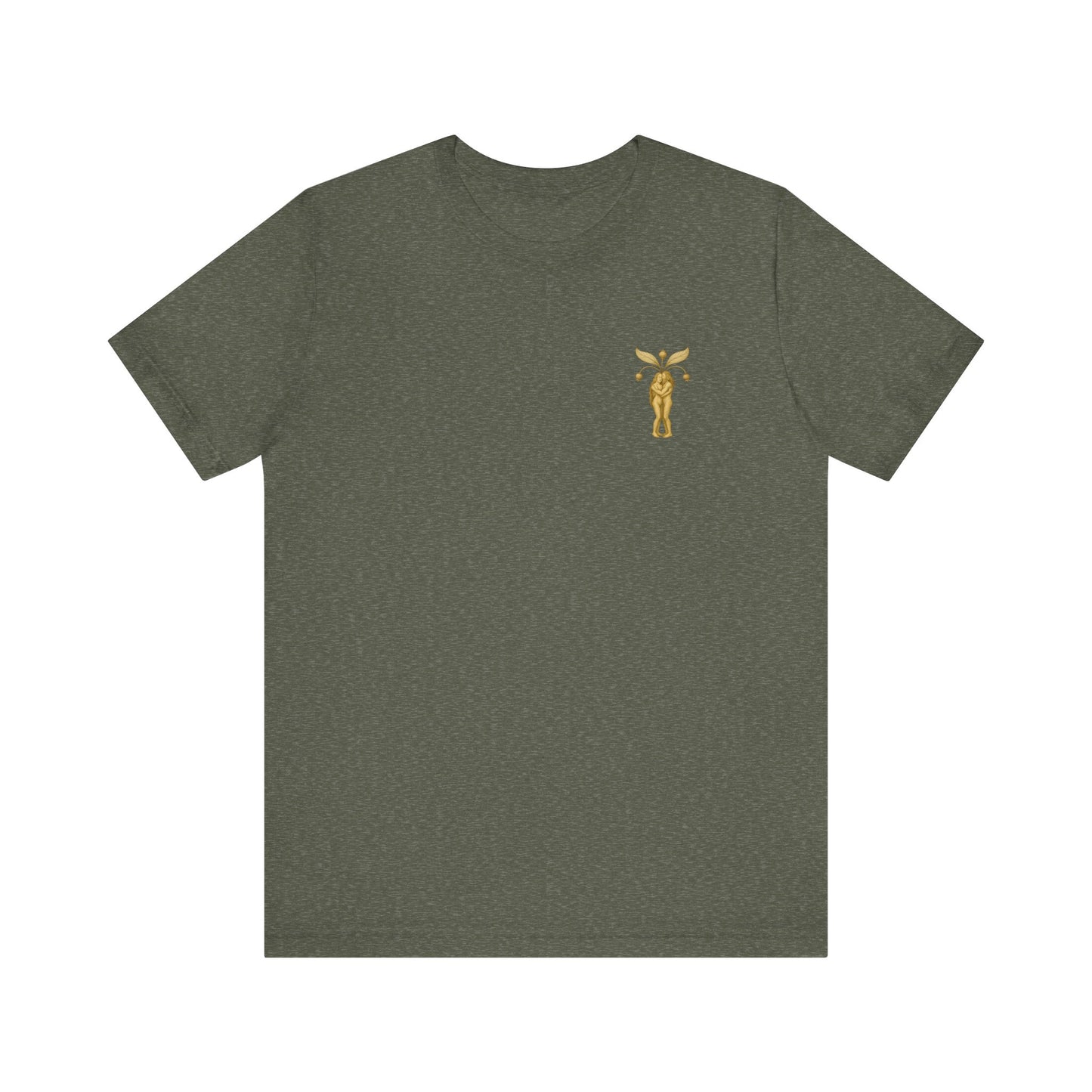 Mandrakes in Love, Mythical Root Romance Unisex Heavy Cotton Tee