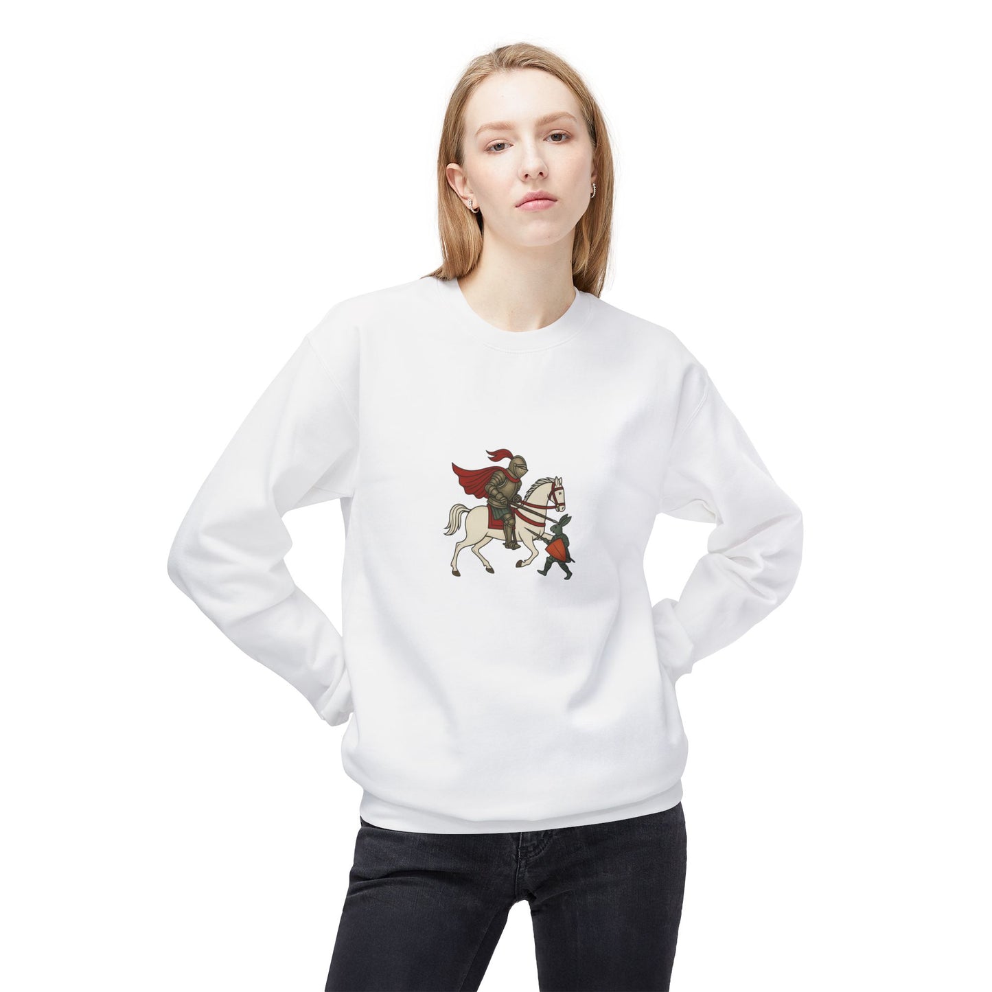 Knight & Hare - Medieval Humor Unisex Sweatshirt
