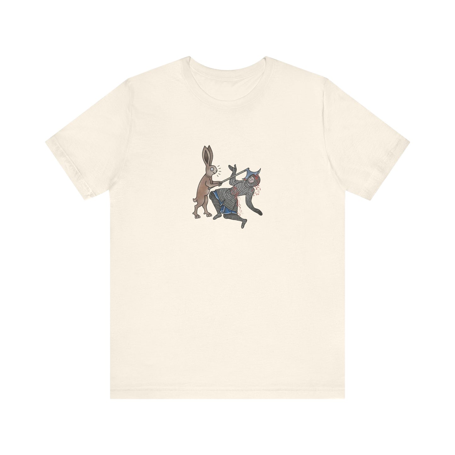 Killer Bunny, Remastered Marginalia Manuscript Art Tee