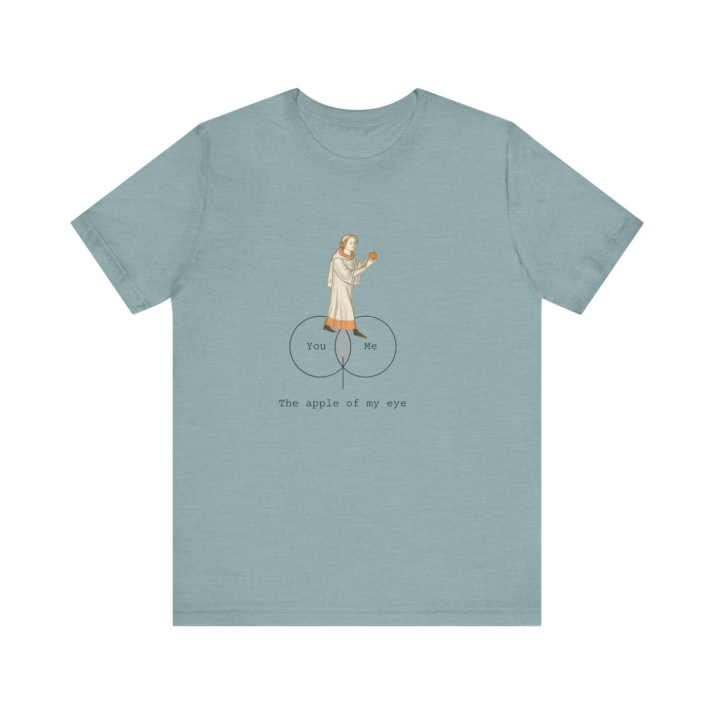 The Apple of My Eye, Medieval Manuscript Edition T-shirt