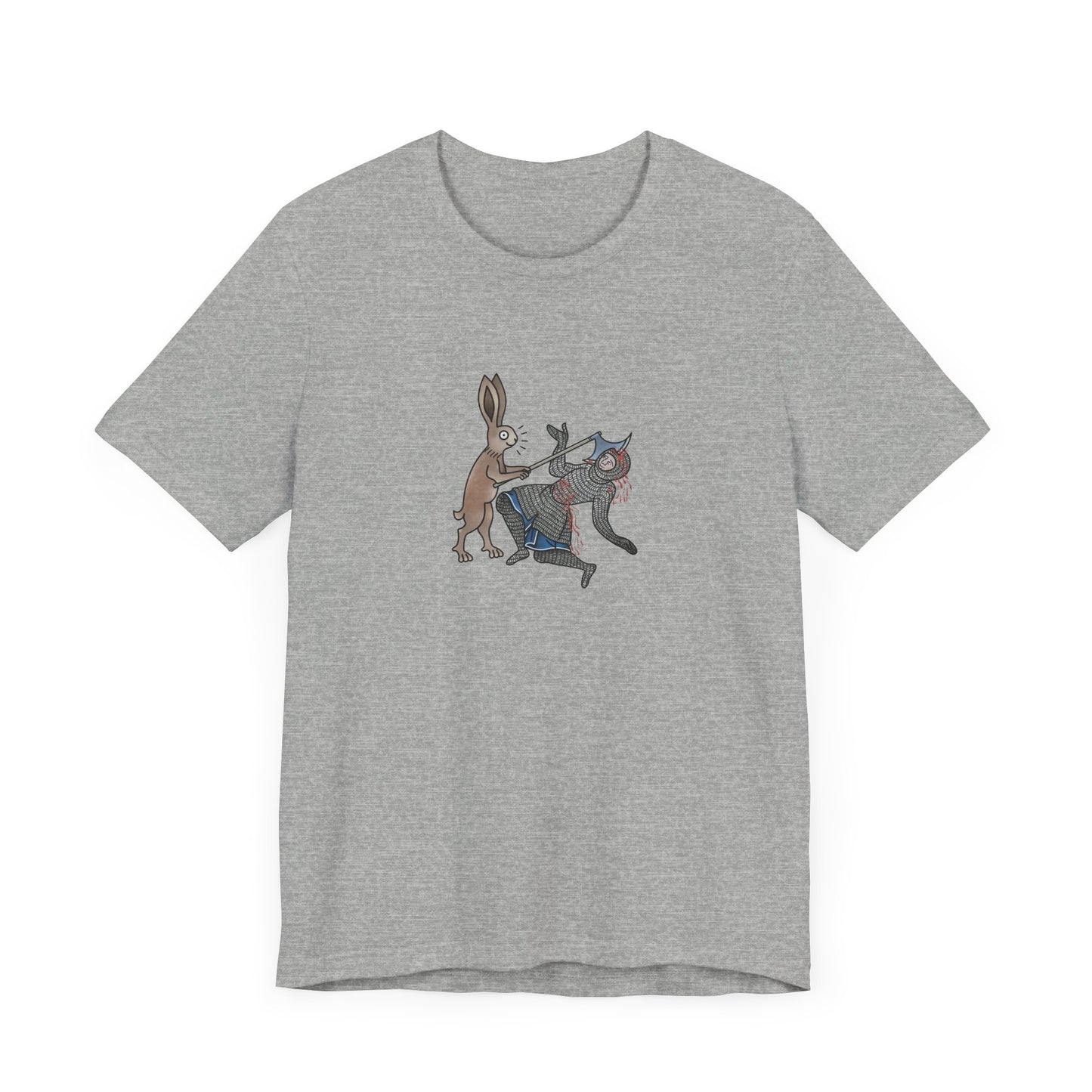 Killer Bunny, Remastered Marginalia Manuscript Art Tee