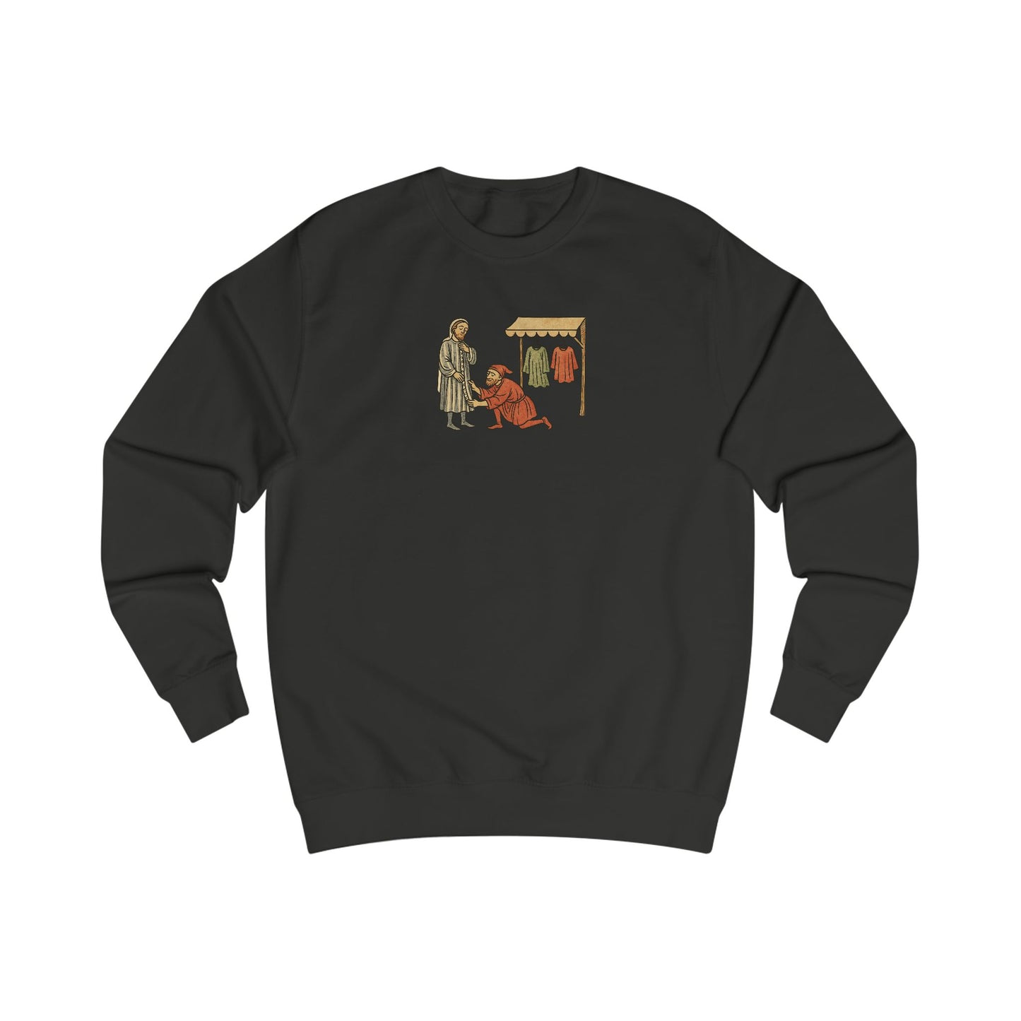 Tailor of Yore - Medieval Artistic Vintage Cartoon Unisex Sweatshirt