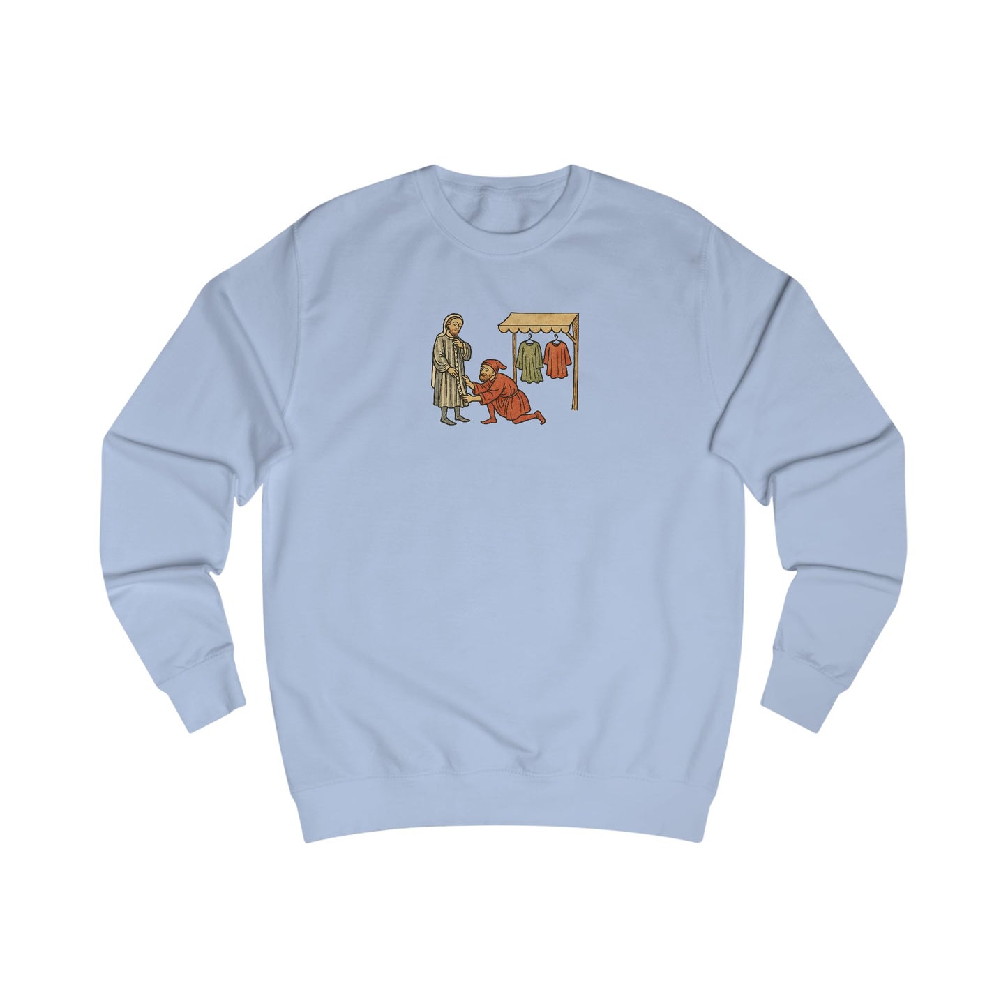 Tailor of Yore - Medieval Artistic Vintage Cartoon Unisex Sweatshirt