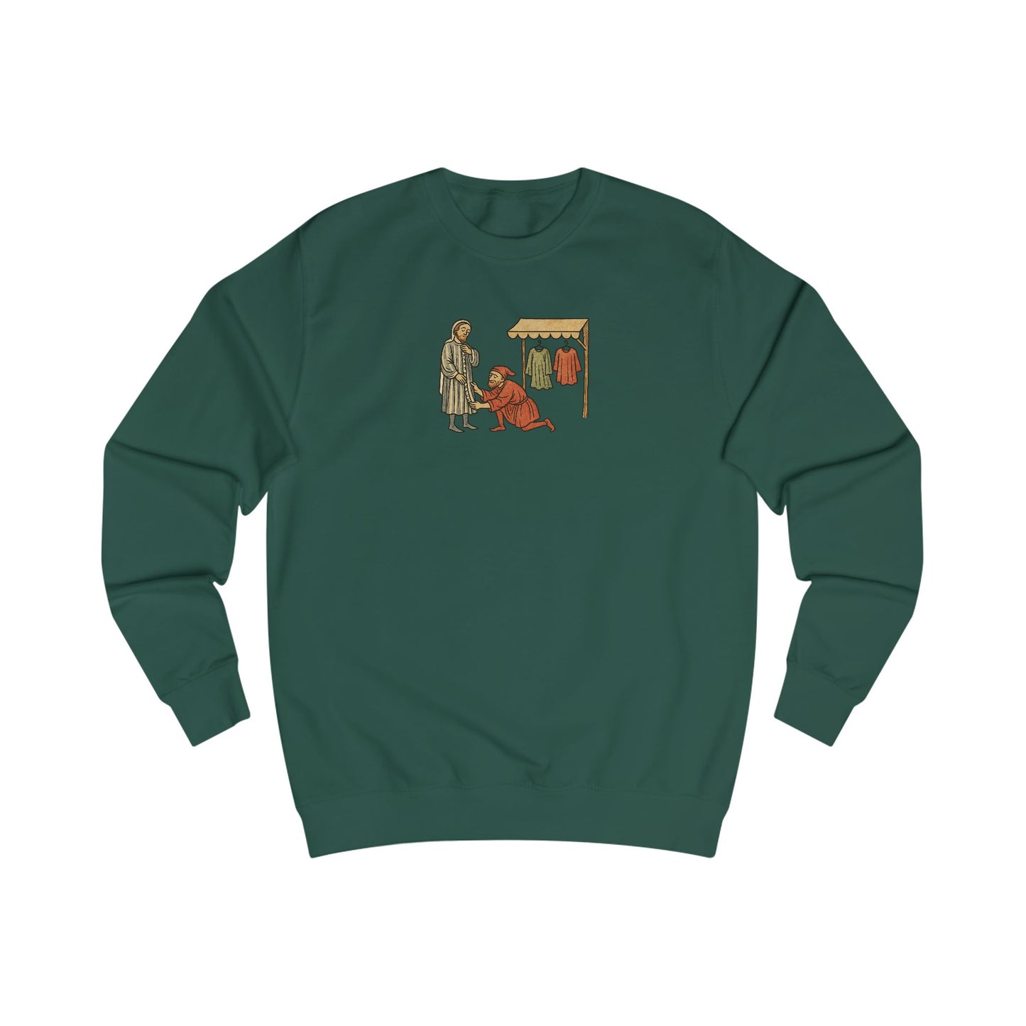 Tailor of Yore - Medieval Artistic Vintage Cartoon Unisex Sweatshirt