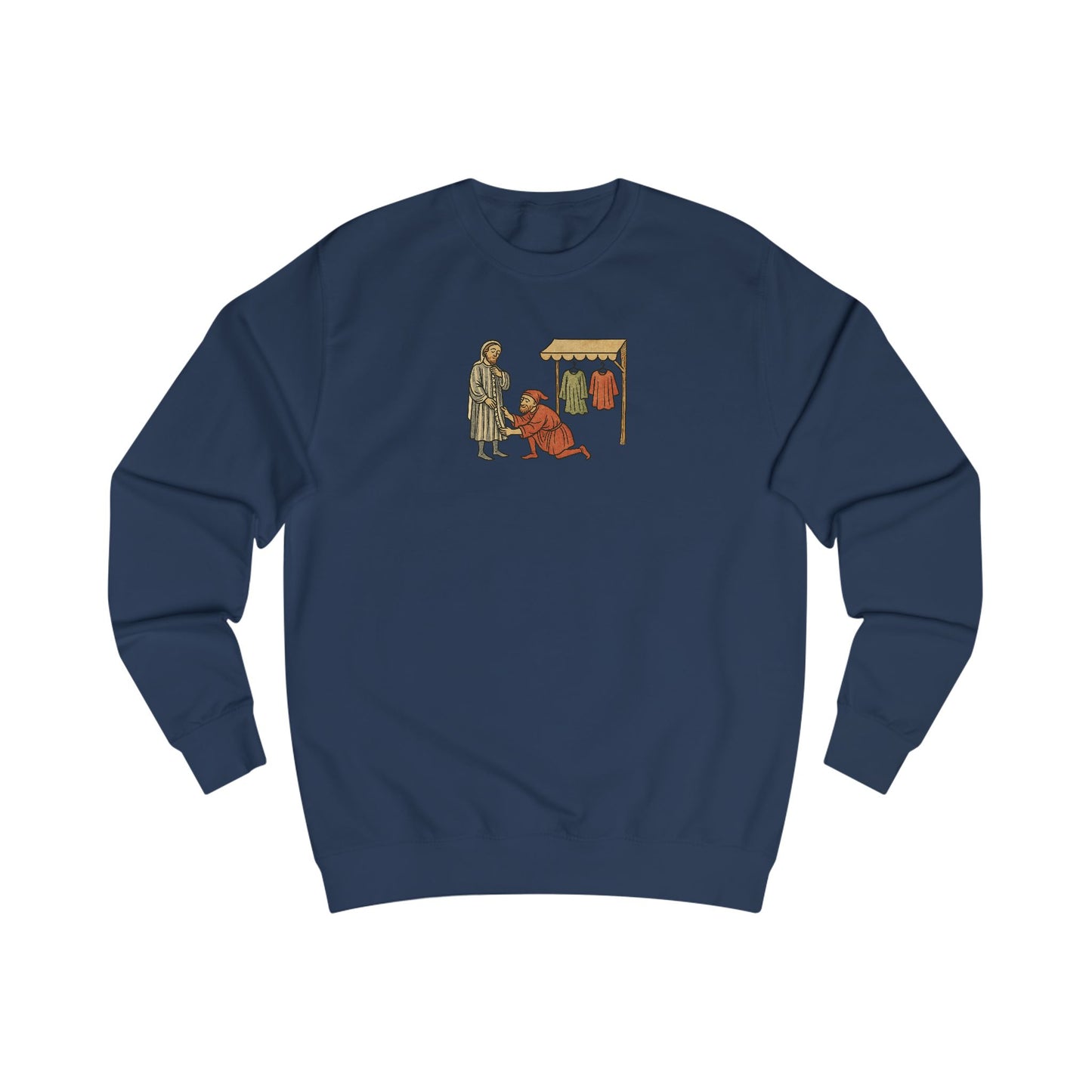 Tailor of Yore - Medieval Artistic Vintage Cartoon Unisex Sweatshirt
