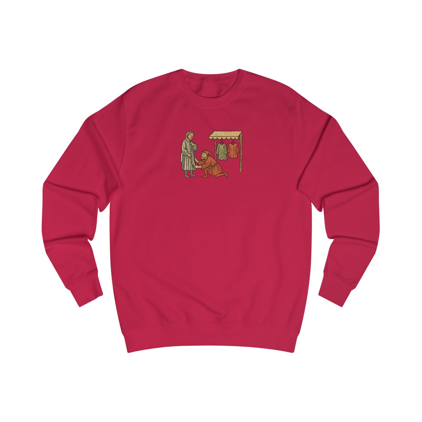 Tailor of Yore - Medieval Artistic Vintage Cartoon Unisex Sweatshirt