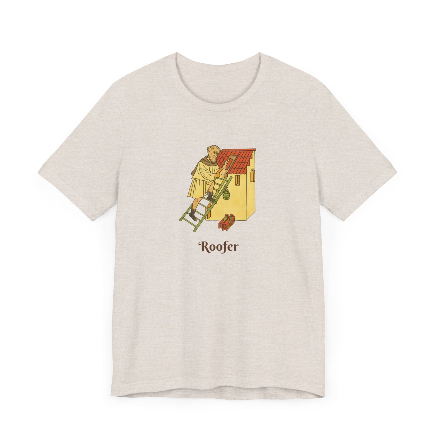 Medieval Career Series, The Roofer T-shirt