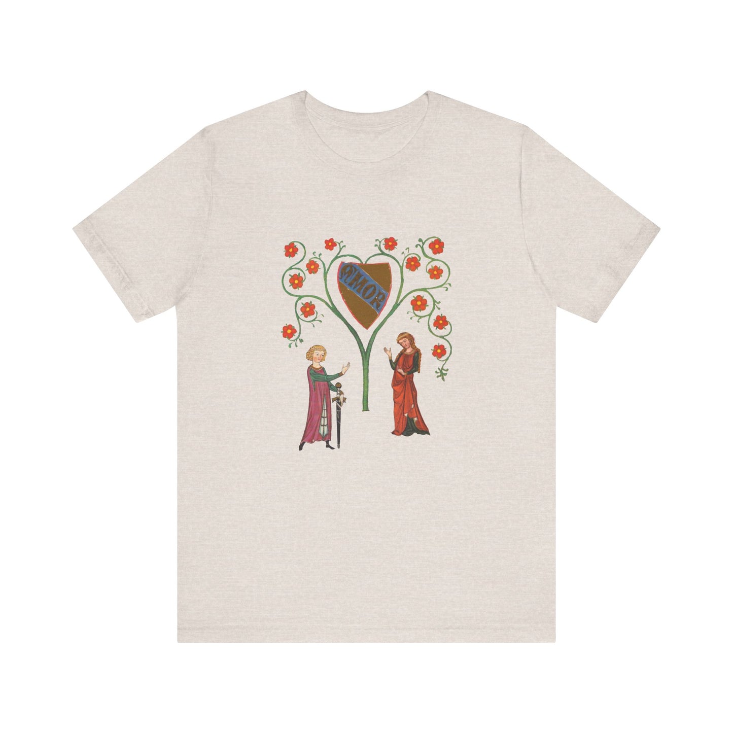 Marginalia Manuscript Romance Art Unisex T-Shirt