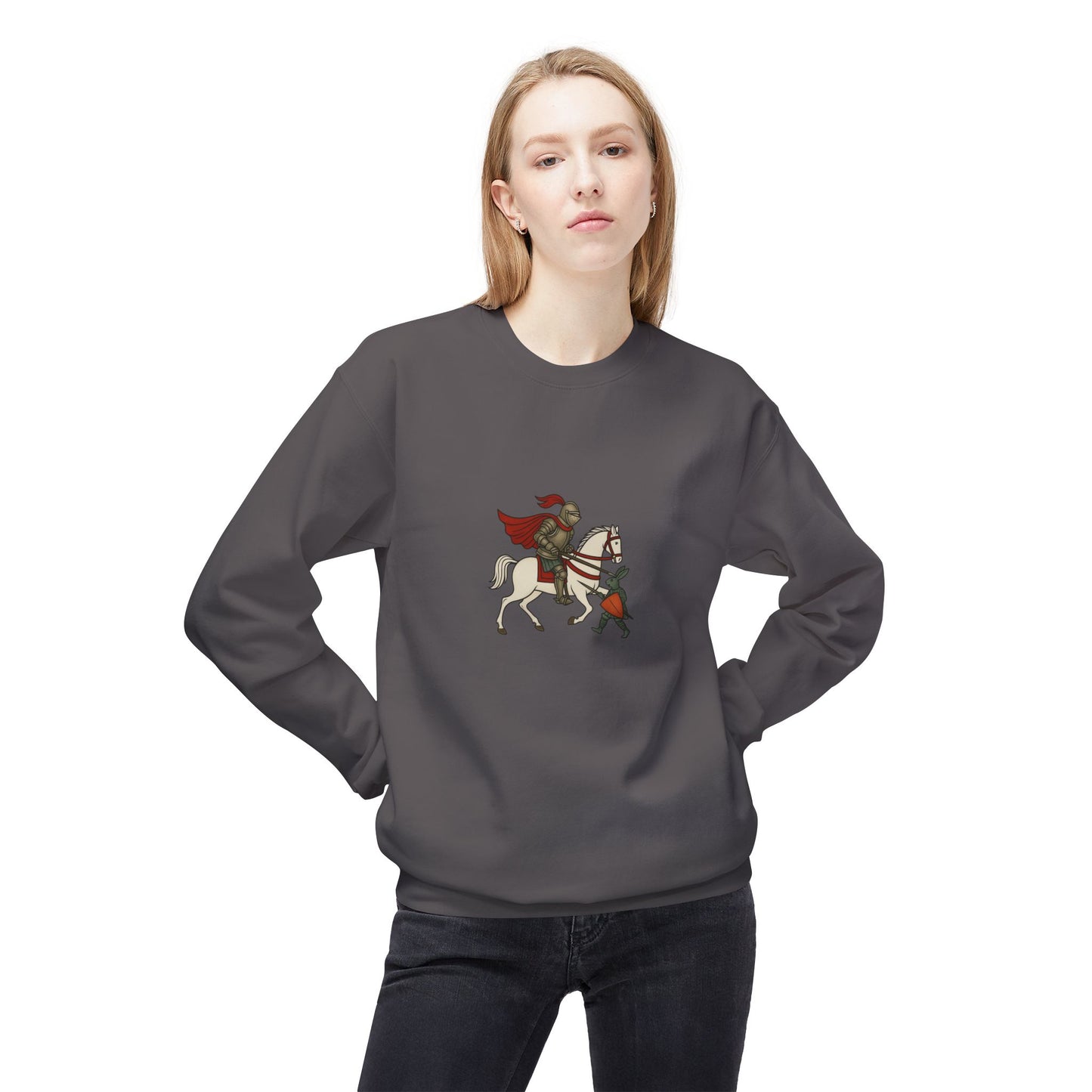 Knight & Hare - Medieval Humor Unisex Sweatshirt