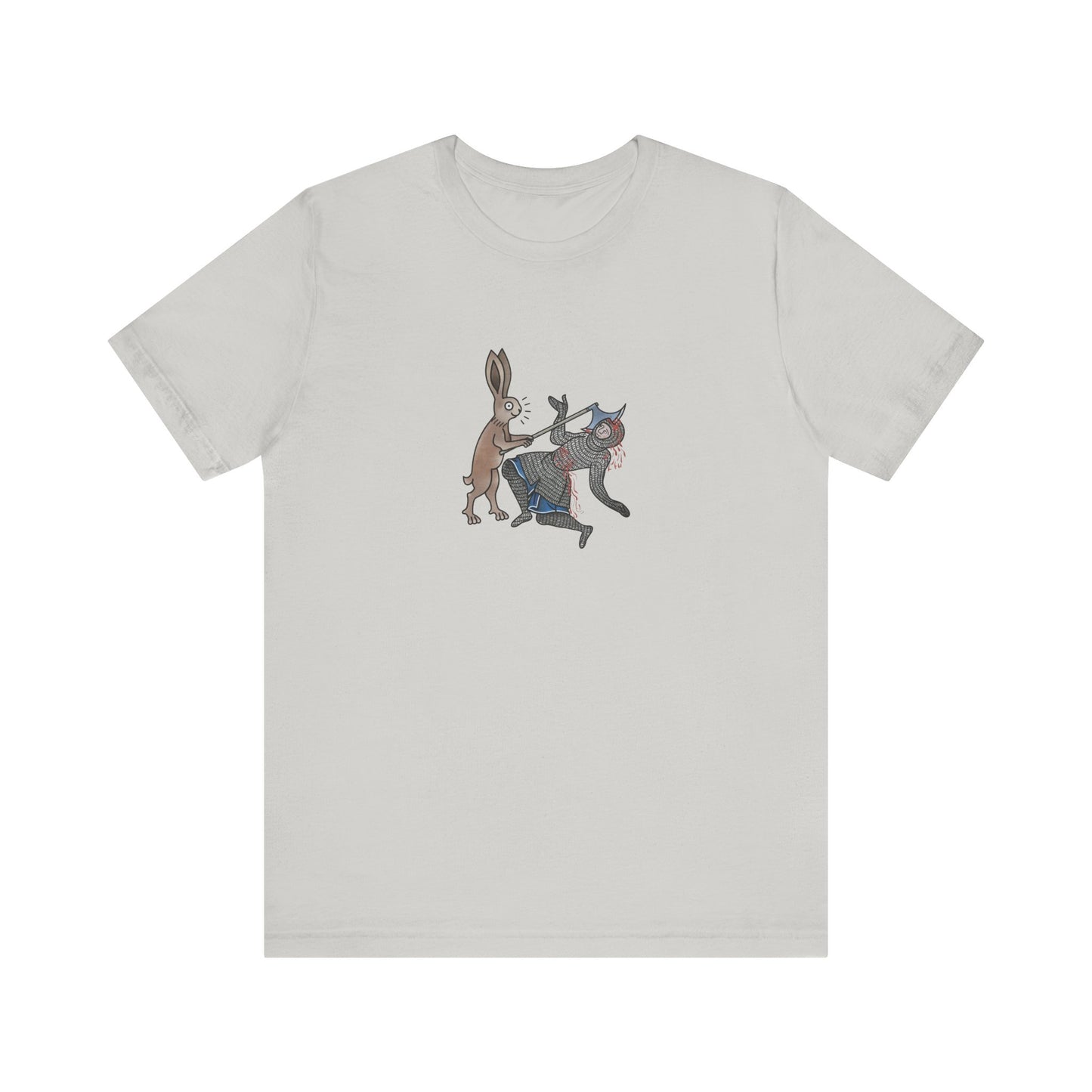 Killer Bunny, Remastered Marginalia Manuscript Art Tee