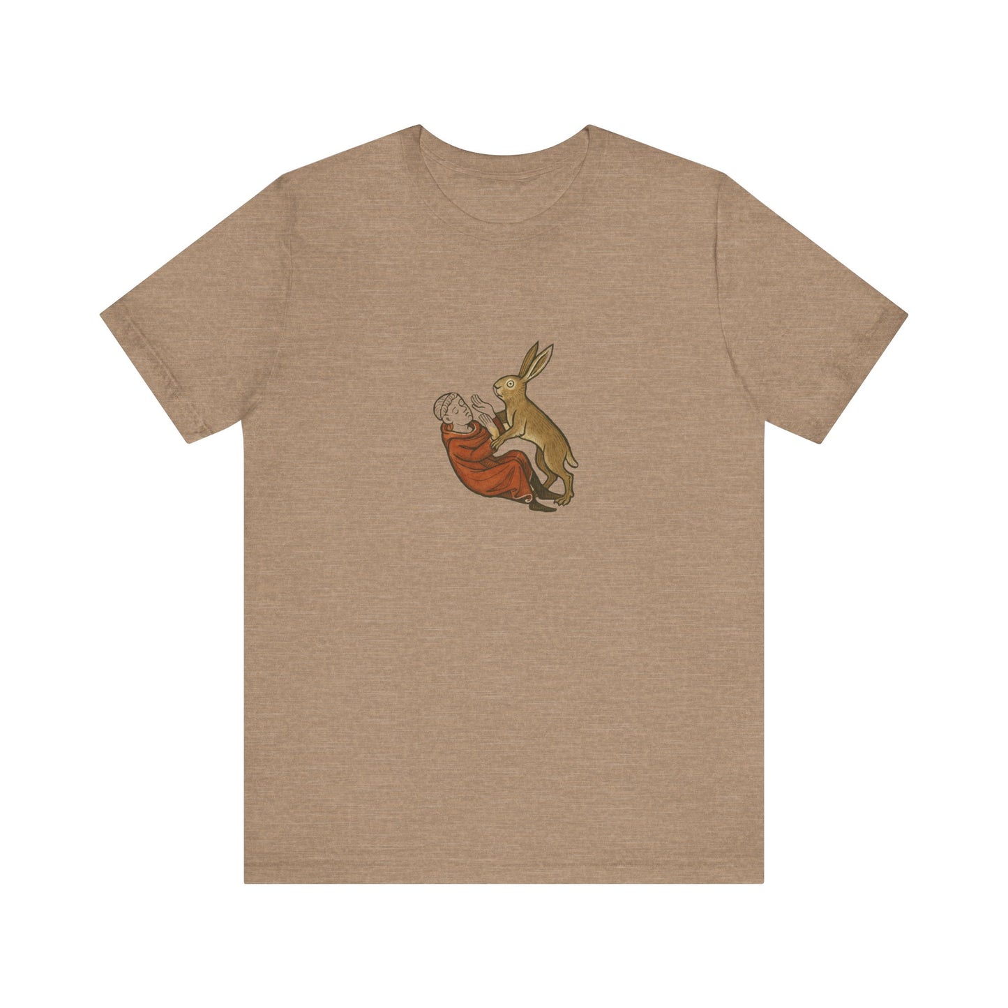 Killer Bunny, Remastered Marginalia Manuscript Art Tee