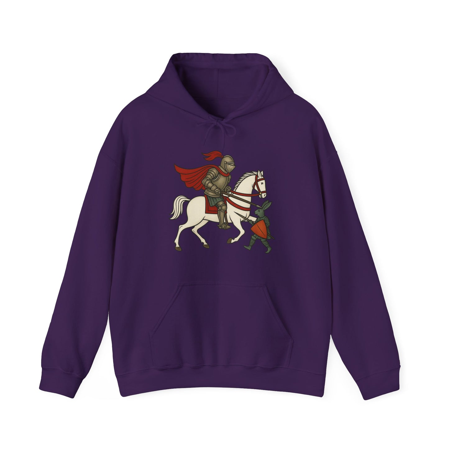 Knight & Hare - Medieval Humor Unisex Hoodie