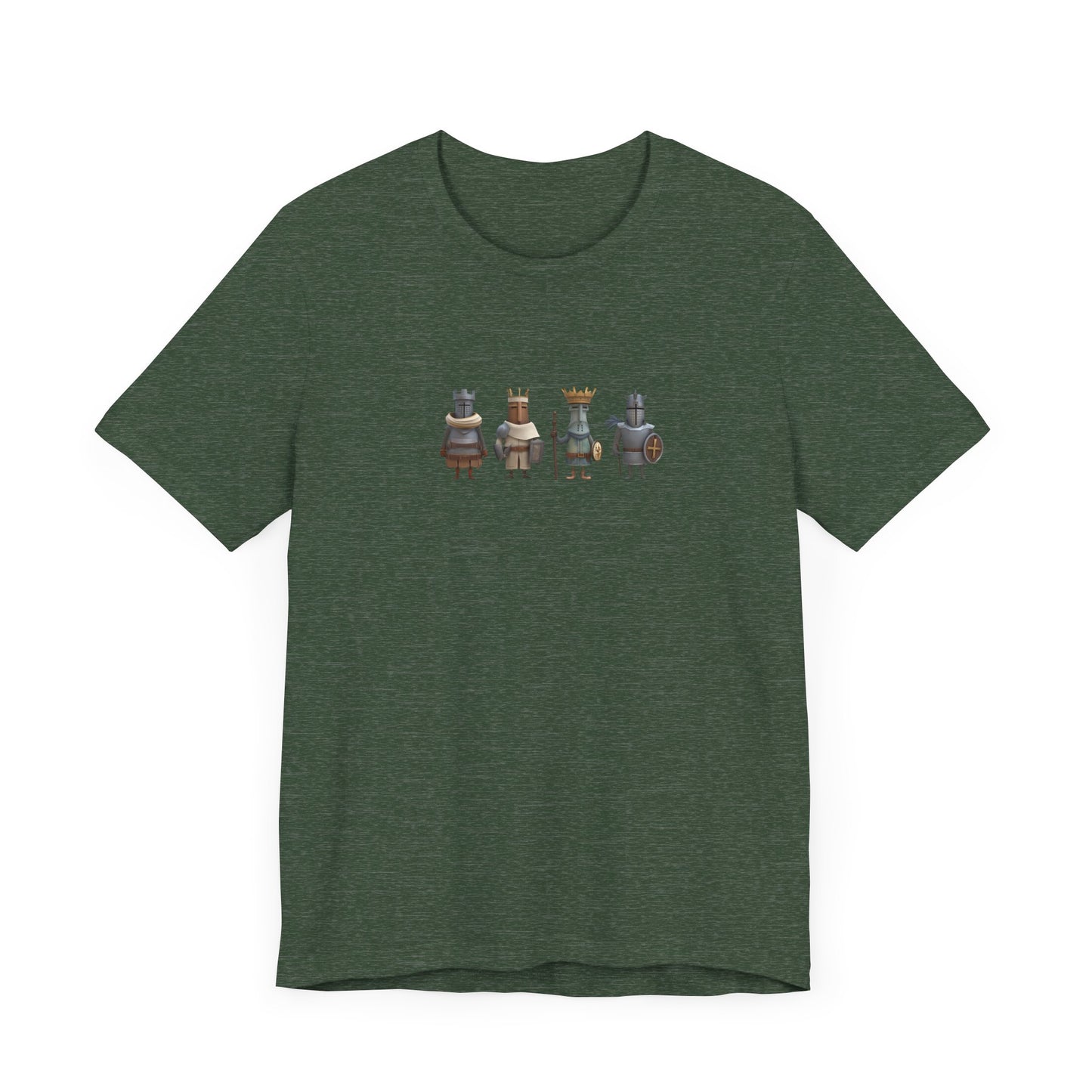 Cute Medieval Knights Team T-shirt