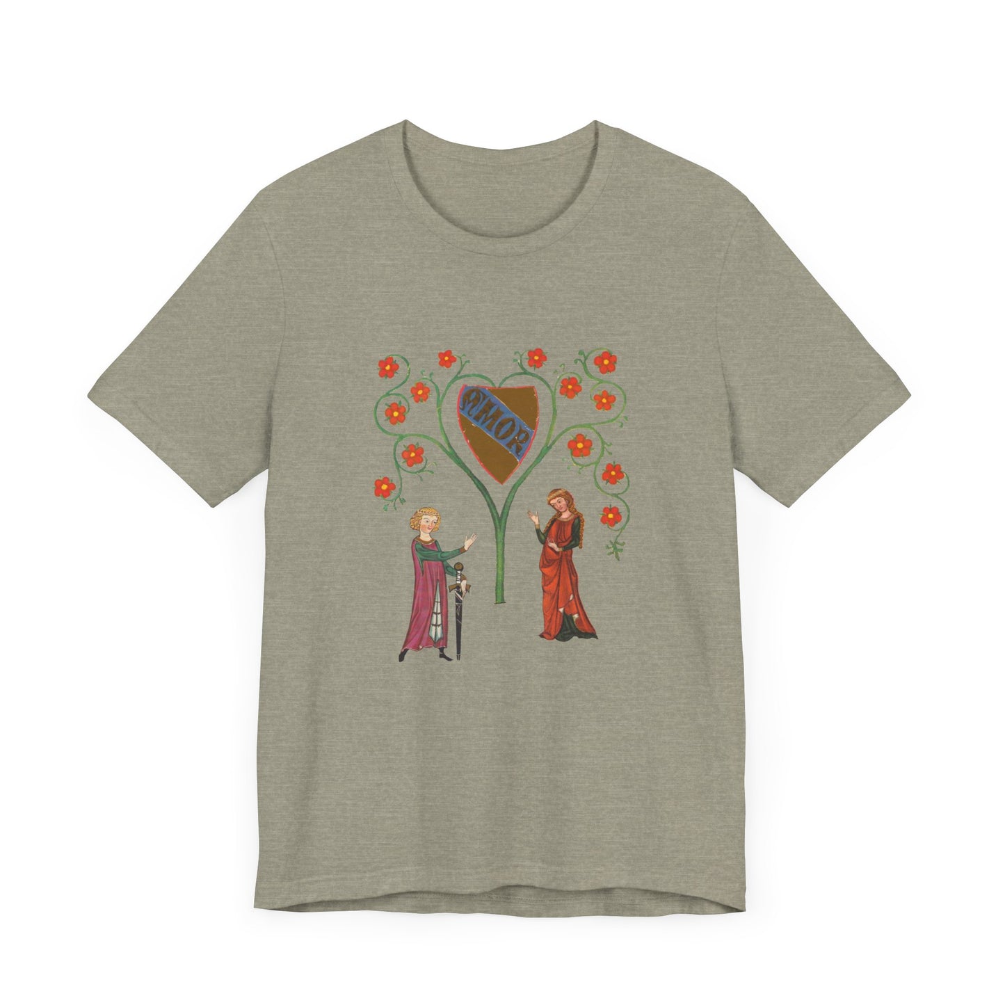 Marginalia Manuscript Romance Art Unisex T-Shirt