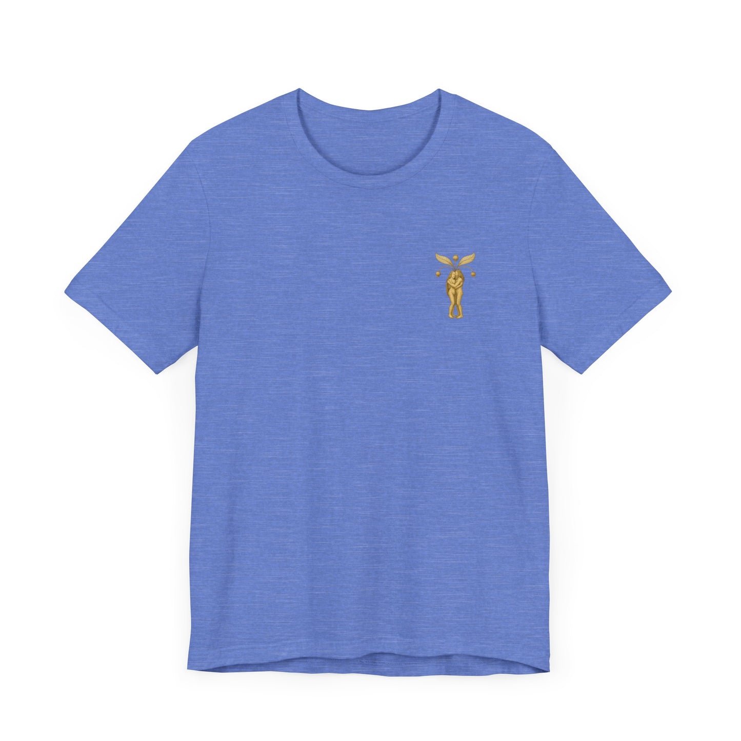 Mandrakes in Love, Mythical Root Romance Unisex Heavy Cotton Tee