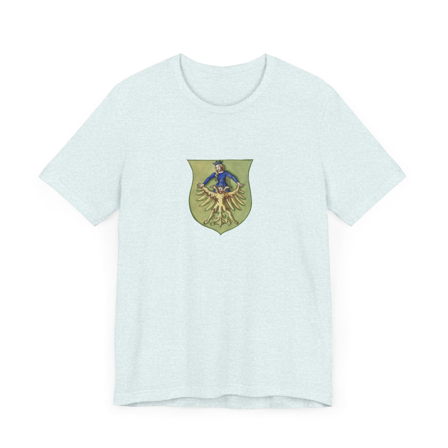 The Queen and the Eagle, Alchemical Union Emblem Unisex Tee