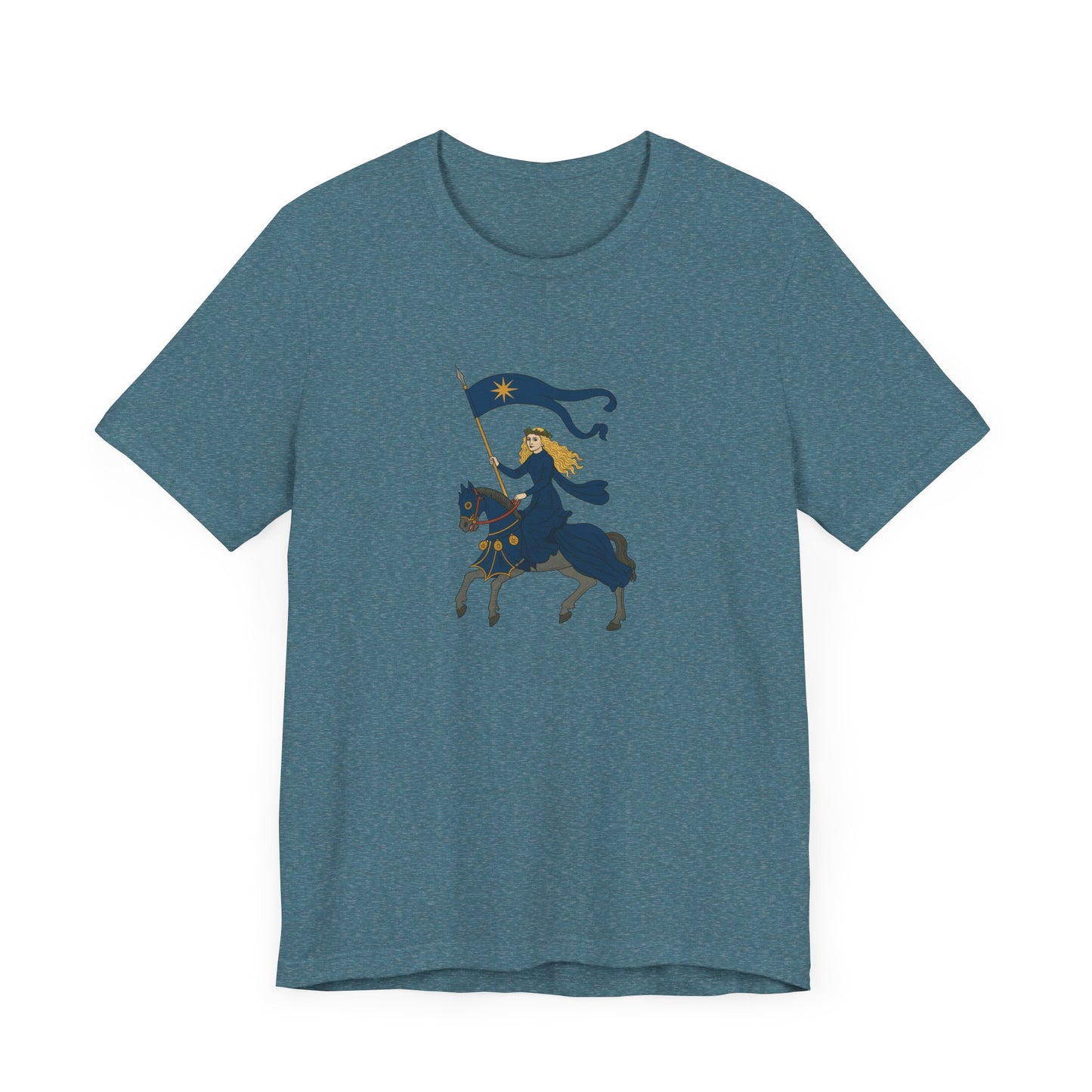 Warrior Queen Barbara von Celje, Medieval Manuscript Bellifortis T-shirt