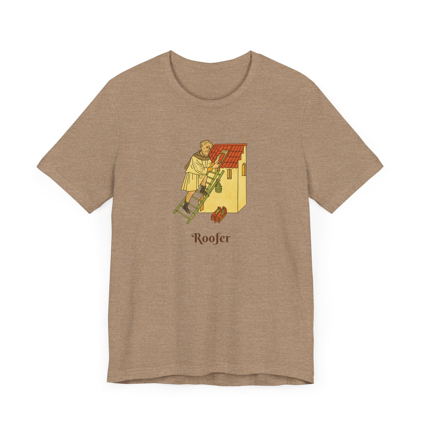 Medieval Career Series, The Roofer T-shirt
