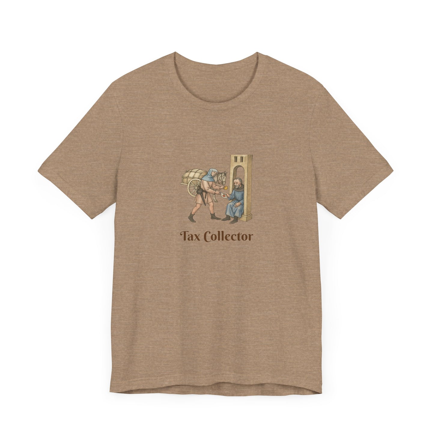 Medieval Career Series,The Tax Collector Manuscript T-shirt