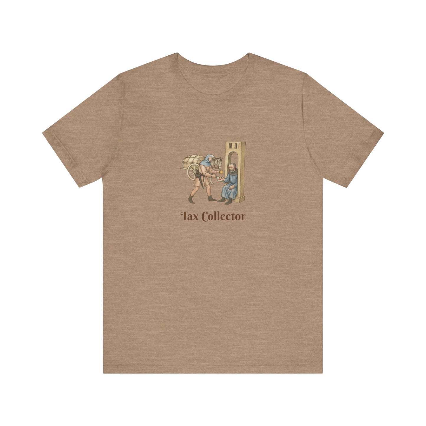 Medieval Career Series,The Tax Collector Manuscript T-shirt