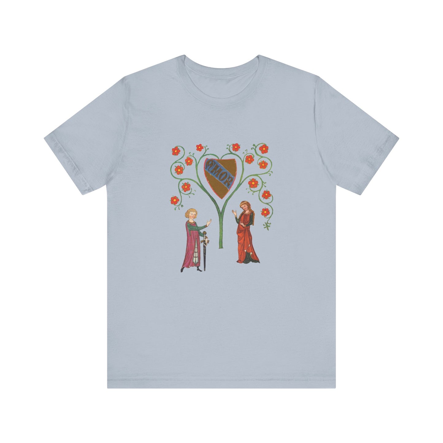 Marginalia Manuscript Romance Art Unisex T-Shirt