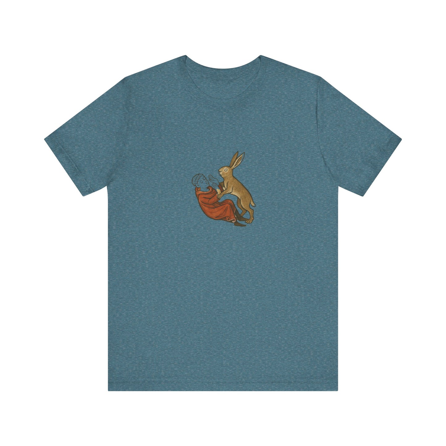 Killer Bunny, Remastered Marginalia Manuscript Art Tee