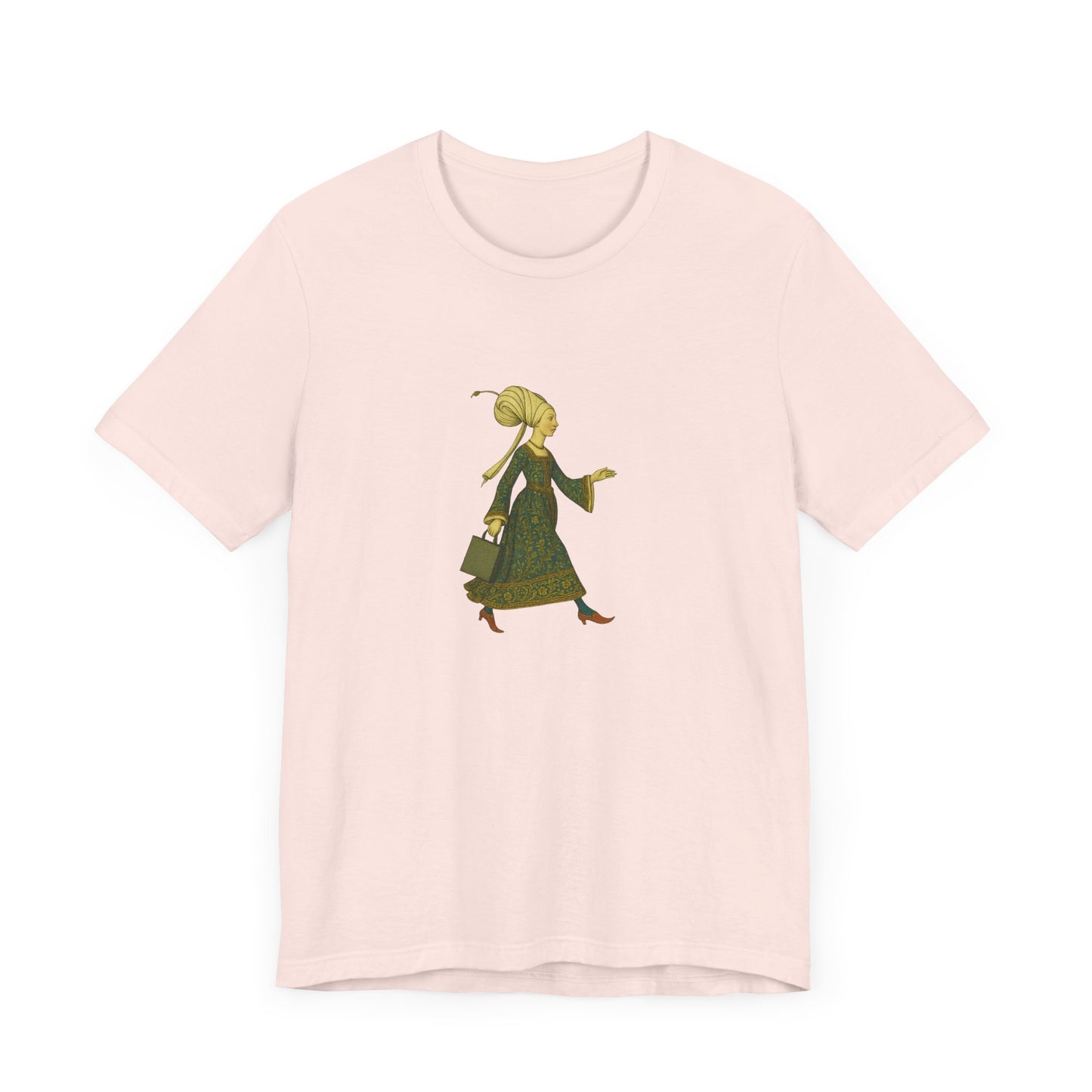 Lady of the Mall – Medieval Fashionista Unisex Heavy Cotton Tee