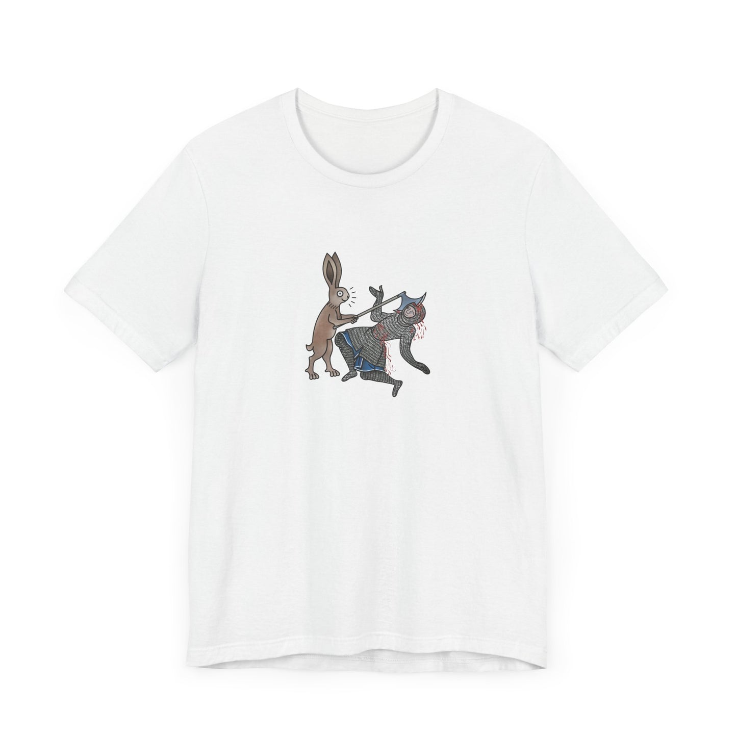 Killer Bunny, Remastered Marginalia Manuscript Art Tee