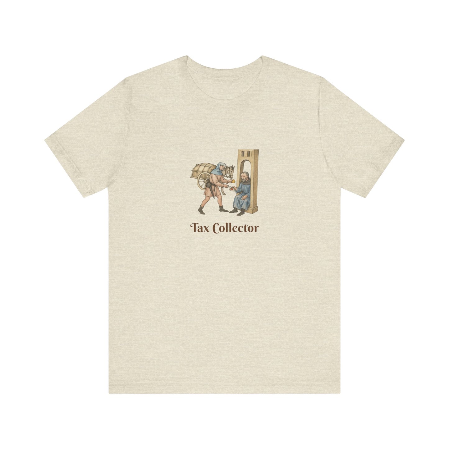 Medieval Career Series,The Tax Collector Manuscript T-shirt