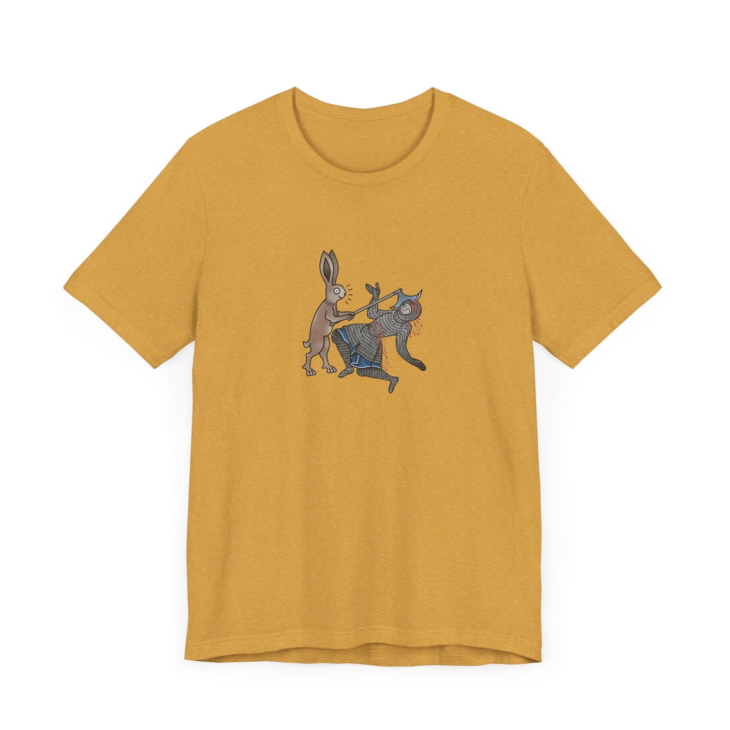 Killer Bunny, Remastered Marginalia Manuscript Art Tee