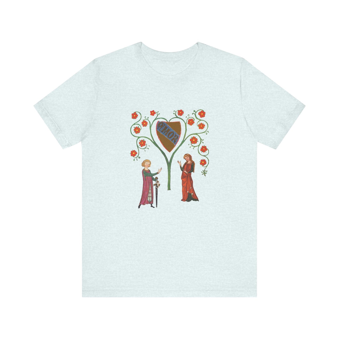 Marginalia Manuscript Romance Art Unisex T-Shirt