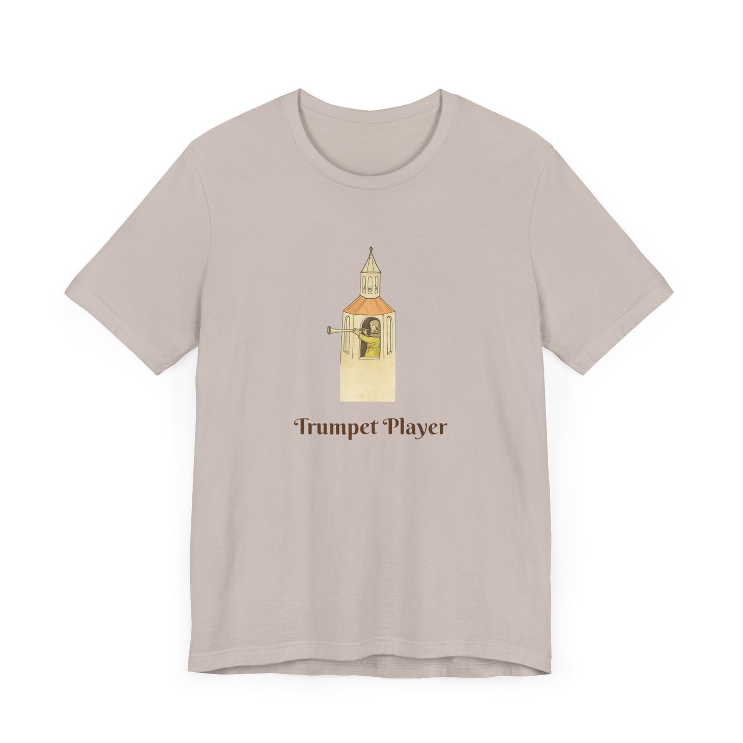 The Trumpet Player, Medieval Career Series, Peter the Bell Tower Herald T-shirt