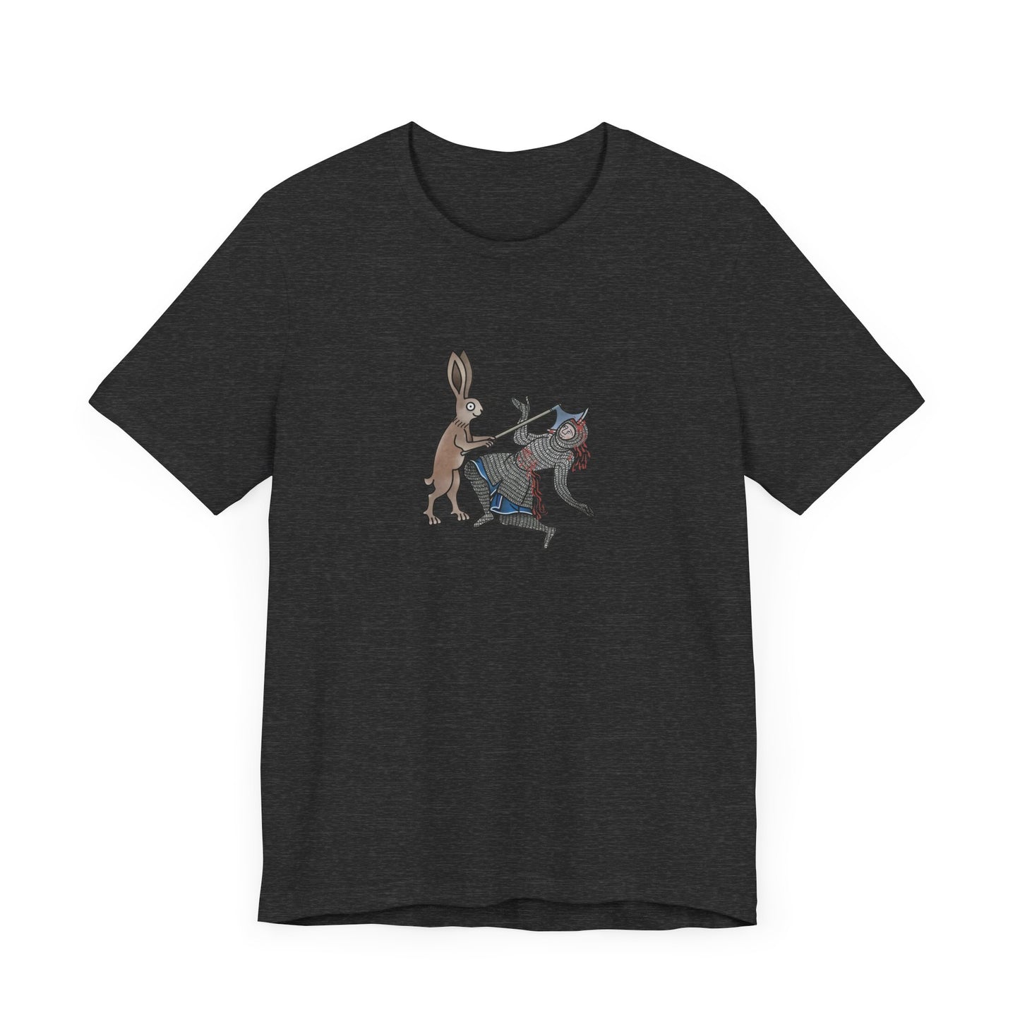 Killer Bunny, Remastered Marginalia Manuscript Art Tee