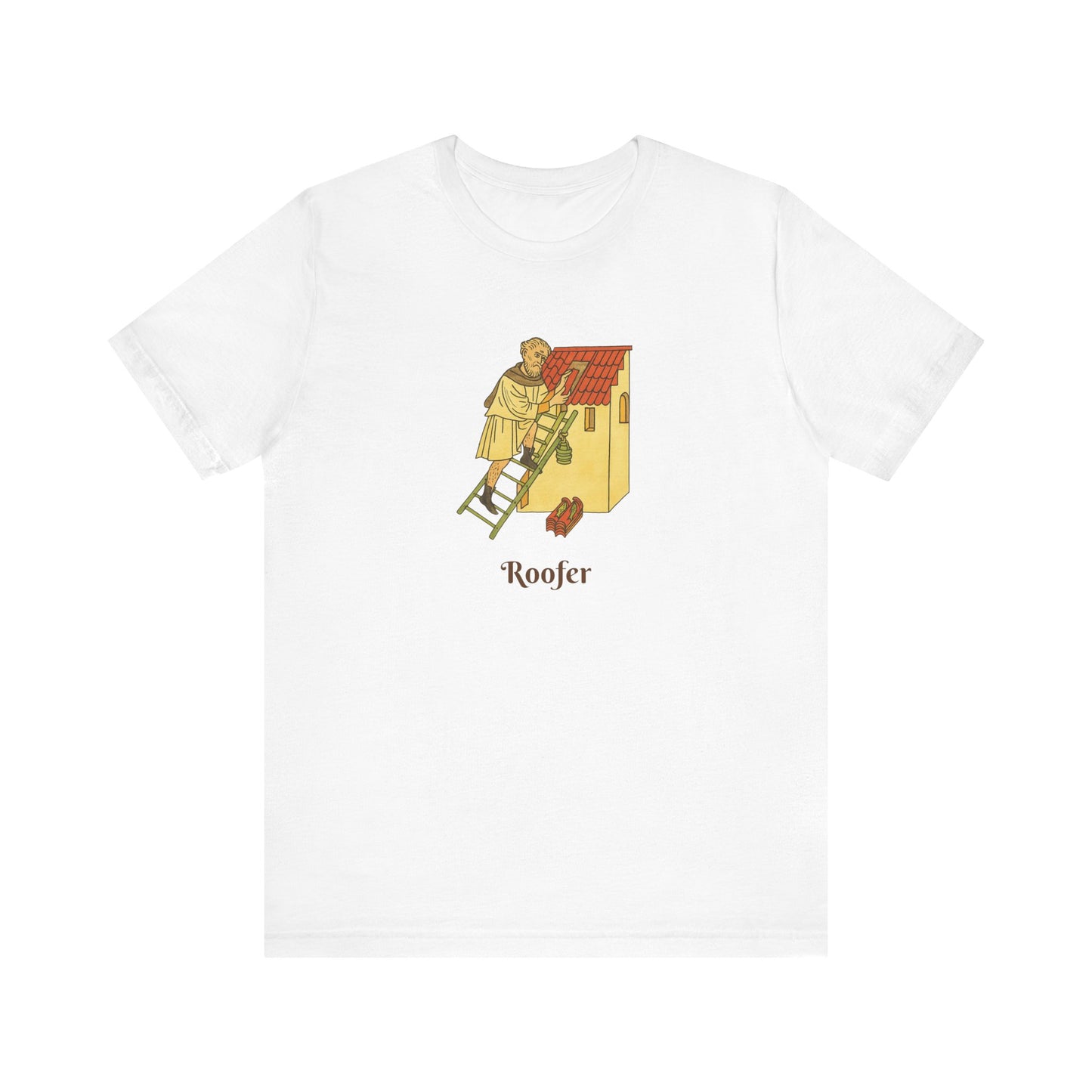 Medieval Career Series, The Roofer T-shirt