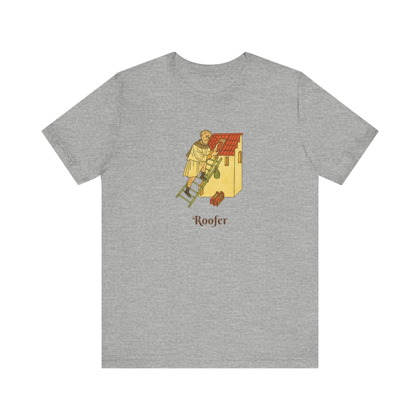 Medieval Career Series, The Roofer T-shirt